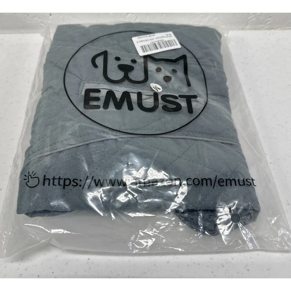 EMUST‎ Winter Dog Jackets, Medium, Grey